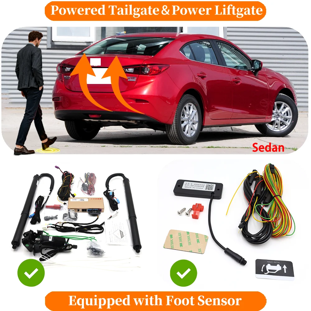 With Foot Sedan