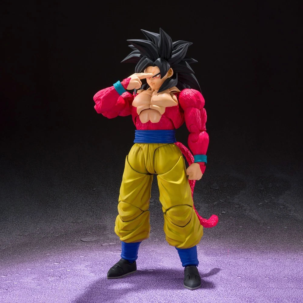 Bandai Shfiguarts Dragon Ball Gt Filho Goku Vegeta Ssj4 Super Saiyan 4  Figura De Ação Collectible Anime Boneca Modelo Brinquedos - Figuras De Ação  - AliExpress