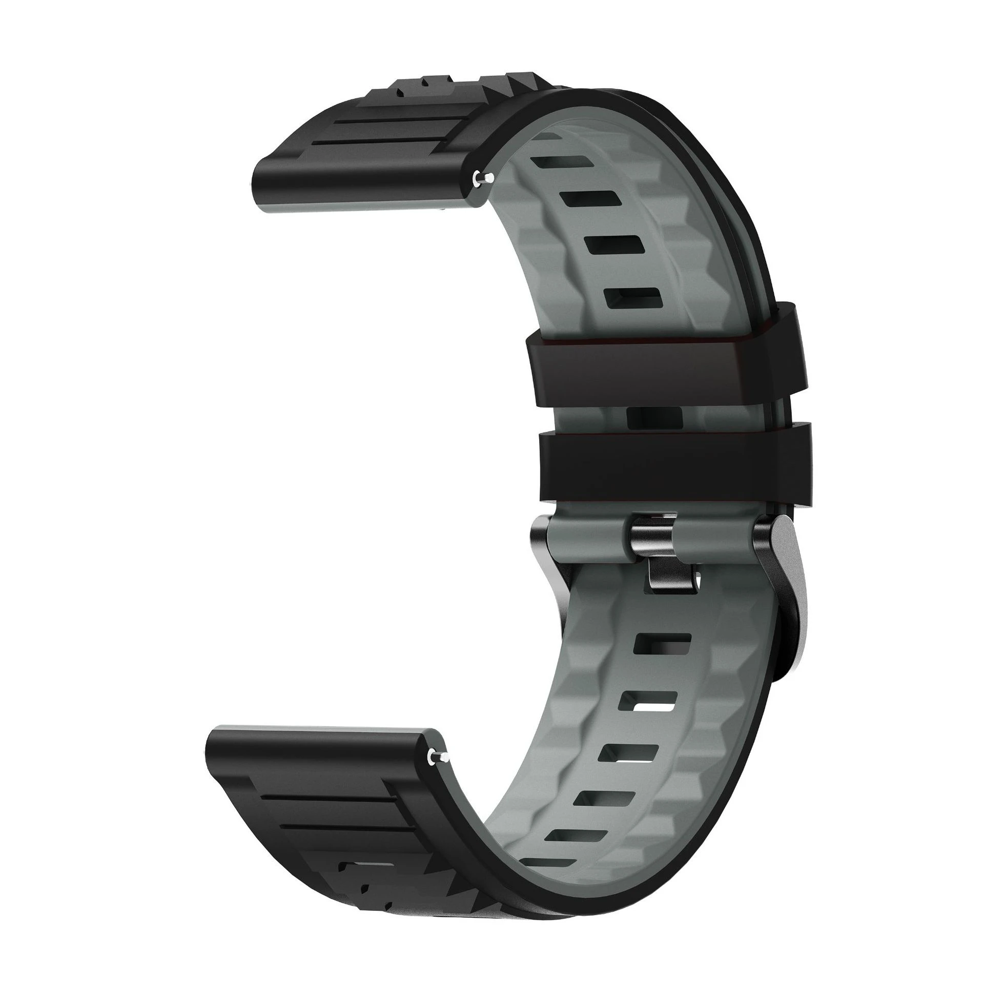 High-Performance 22mm Sport Silicone Watch Strap Replacement Bracelet