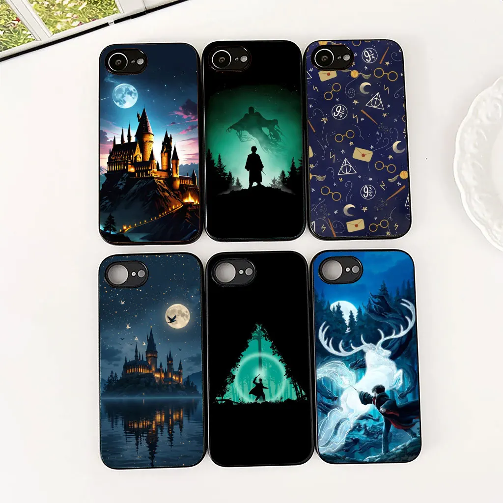 Magical Castle & Wand Owl Soft Phone Cover