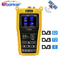 Woopker Satellite Finder VF 6800P Поддержка DVB-T2/DVB S2/DVB C Измеритель спутникового искателя ТВ-приемник DVB T2 Тюнер HD Digital Satfinder