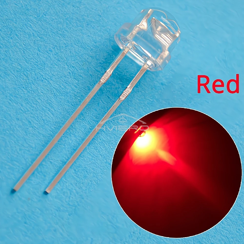 ダイオード 麦わら帽子 3mm 赤 緑 LED 発光ダイオード ショットキー 発光ダイオード、超高輝度、広角、LED電球、麦わら帽子、水、白、青、緑、黄色、赤、f5、5mm、1000個 - AliExpress