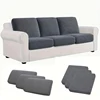 Solid Color Thicken Elastic Sofa Cover Living Room Protector Kids Slipcover Couch Cover Seat Cushion Washable Removable 1