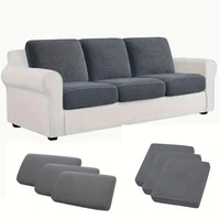 Solid Color Thicken Elastic Sofa Cover Living Room Protector Kids Slipcover Couch Cover Seat Cushion Washable Removable 1