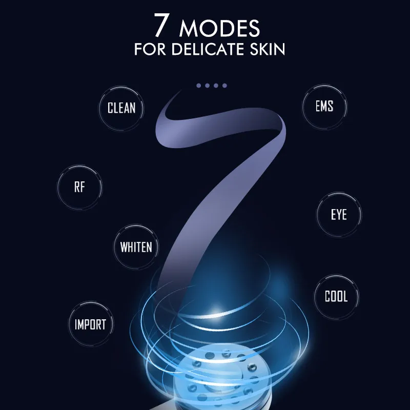 Home Use Red Therapy EMS RF Facial Massage Instrument Tightening Device Steel Stainless Skin Facial Skin Care Beautify Tool neck face massager,skin care device