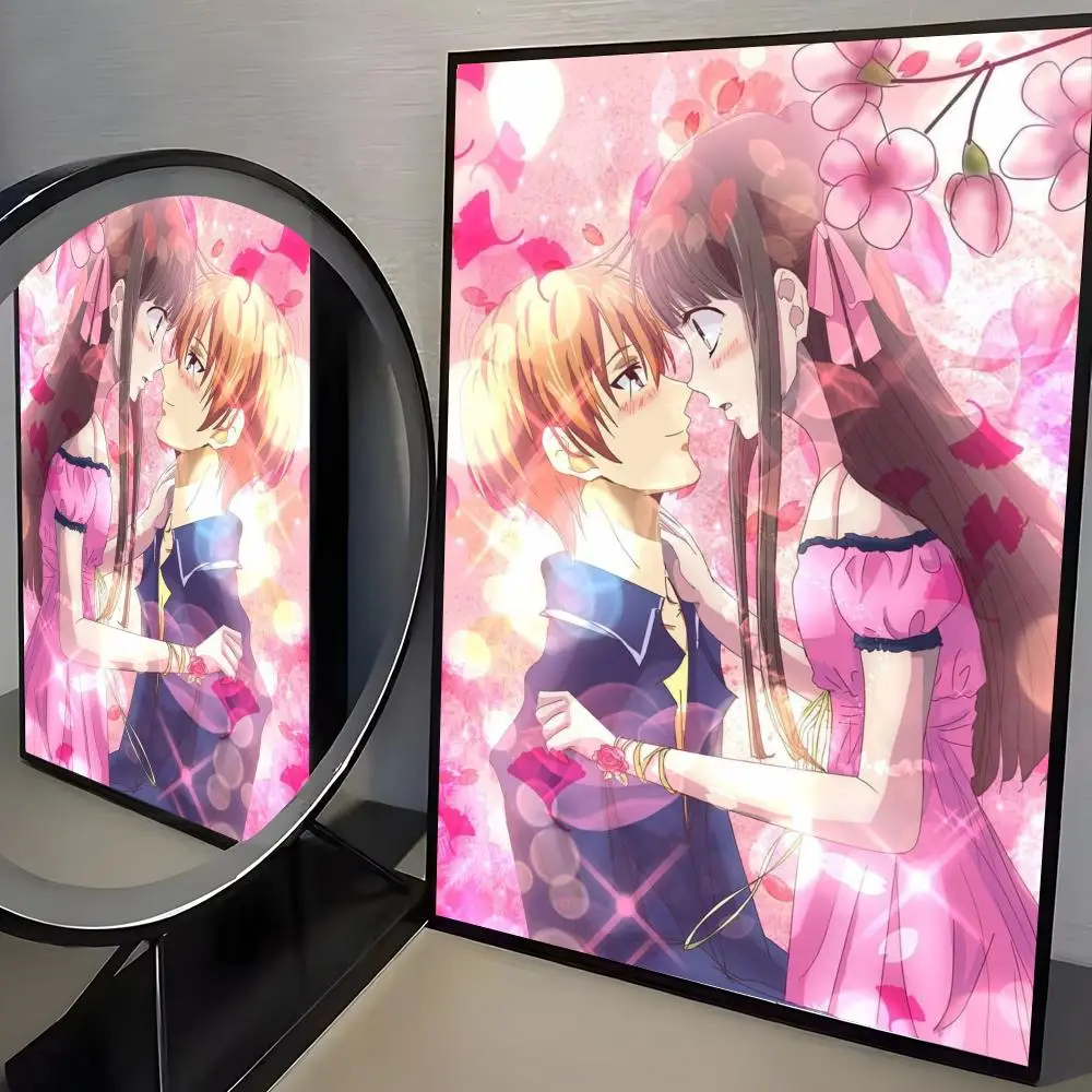 Anime Fruits Basket Poster, wasserfester HD-Wandaufkleber, selbstklebendes Kunstposter, lichtbeständig, Heim- und Raumdekoration – Detail 7