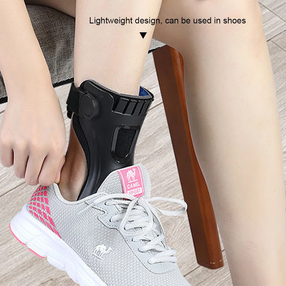 1Pc Drop Foot Brace Orthosis AFO AFOs Ankle Support with Comfortable Inflatable Airbag for Hemiplegia Stroke Shoes Walking