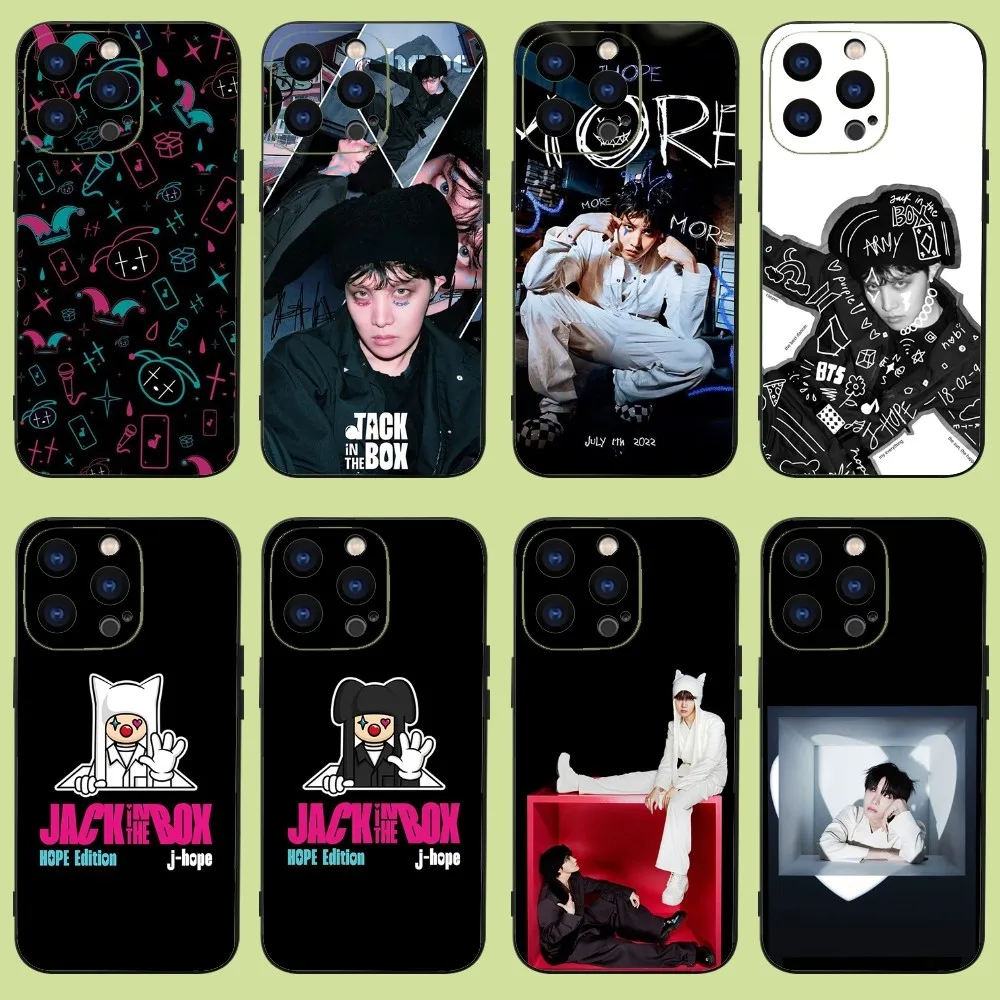 J-J H-Hope Jack Nella Custodia Del Telefono Della Scatola Per Iphone 15,14,13,12,11 Plus,Pro,Max,Xr,Xs,X,7,8 Plus,Se,Mini Silicone Morbido