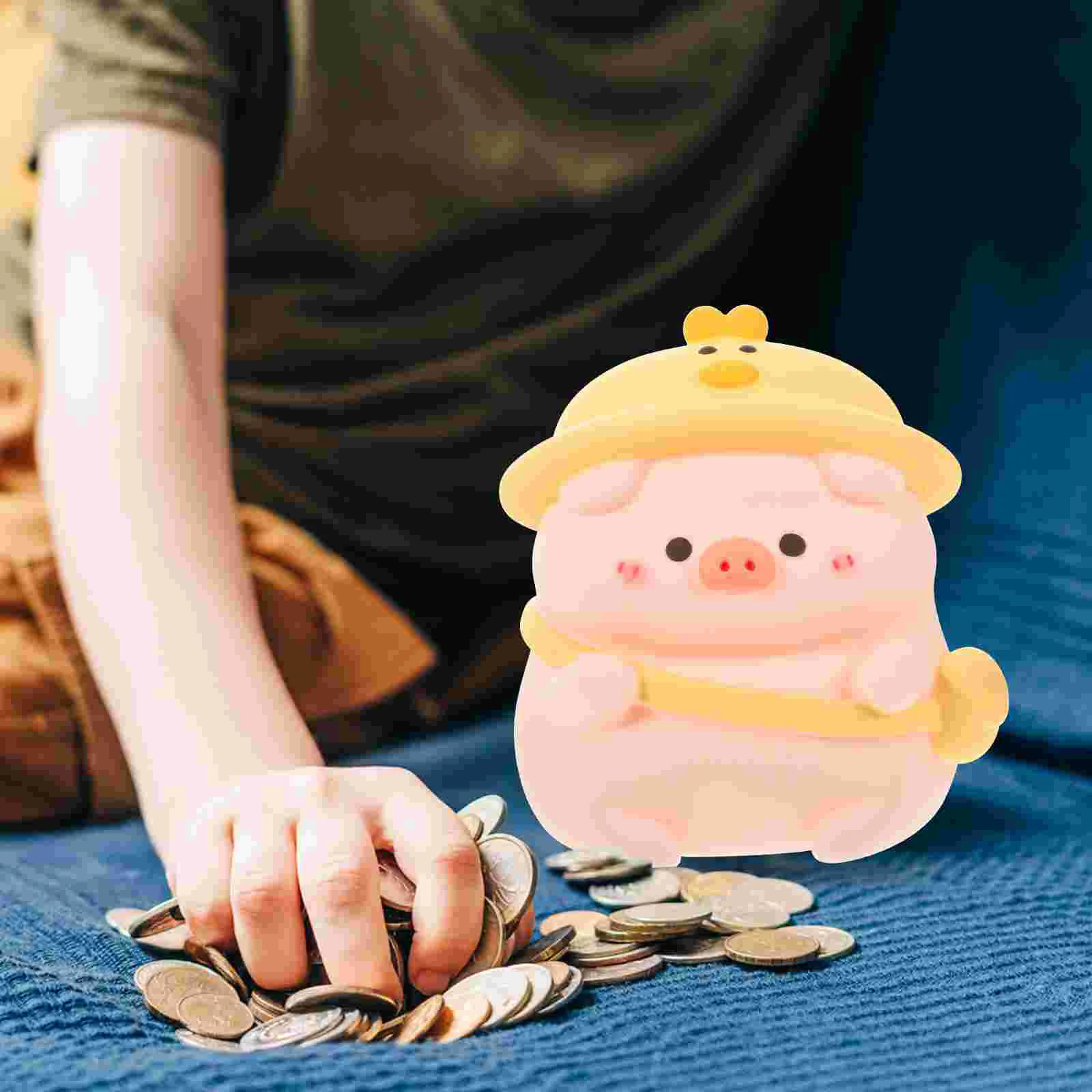 

Cute Piggy Bank Coin Box Novelty Pig Shape Piggy Bank Money Box Home Decor
