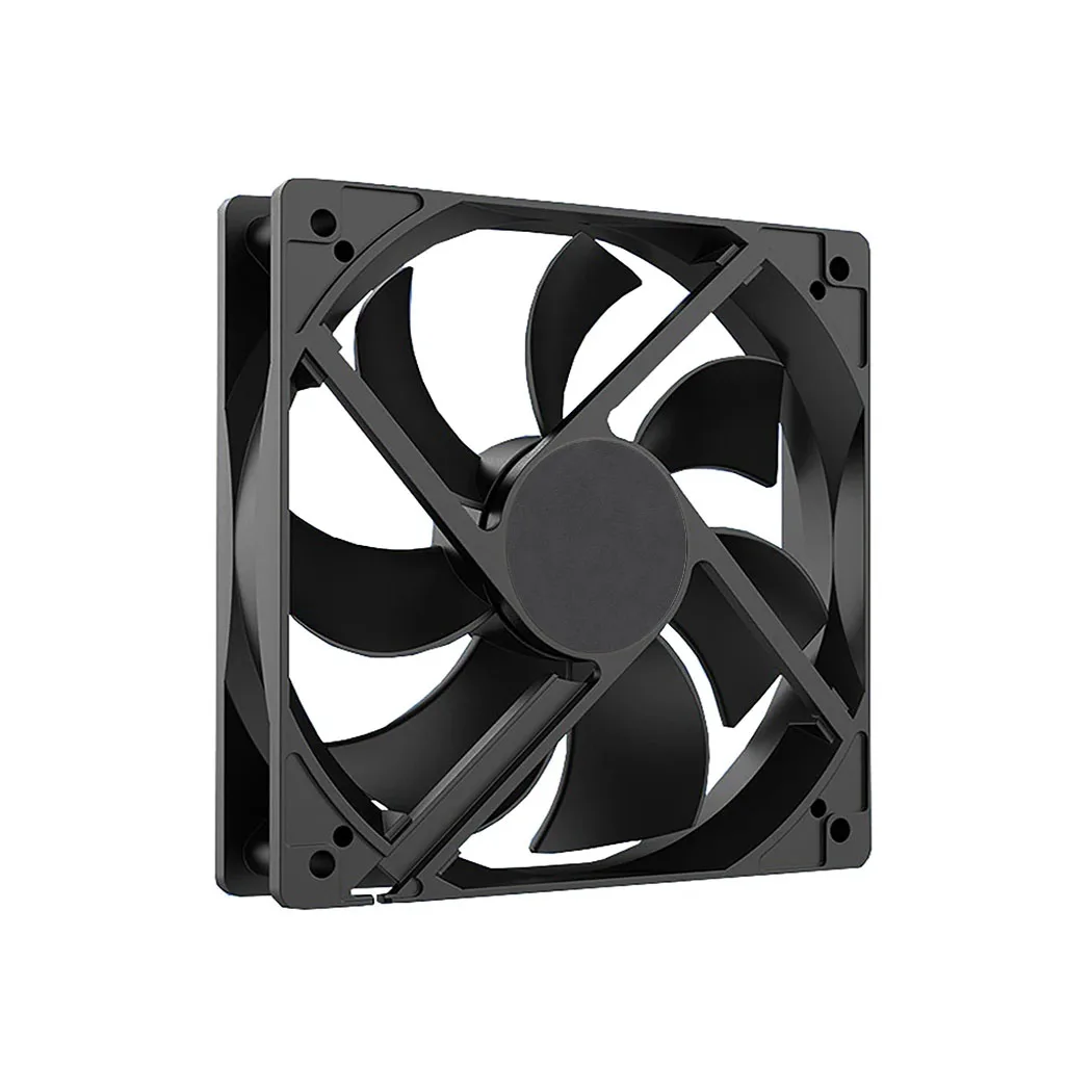 Universal 12cm Multi-Voltage USB/DC Brushless Cooling Fan for Computer Cases and Servers
