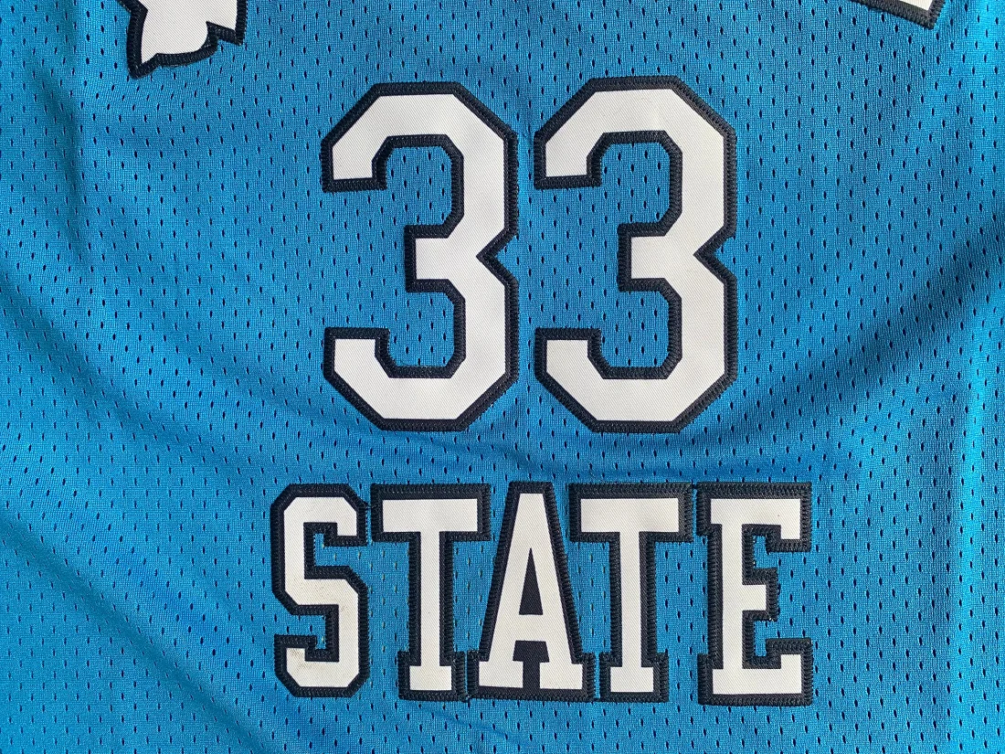 Basketball jerseys high school VALLEY 33 BIRD jersey Sewing embroidery Outdoor sportswear Blue Black yellow
