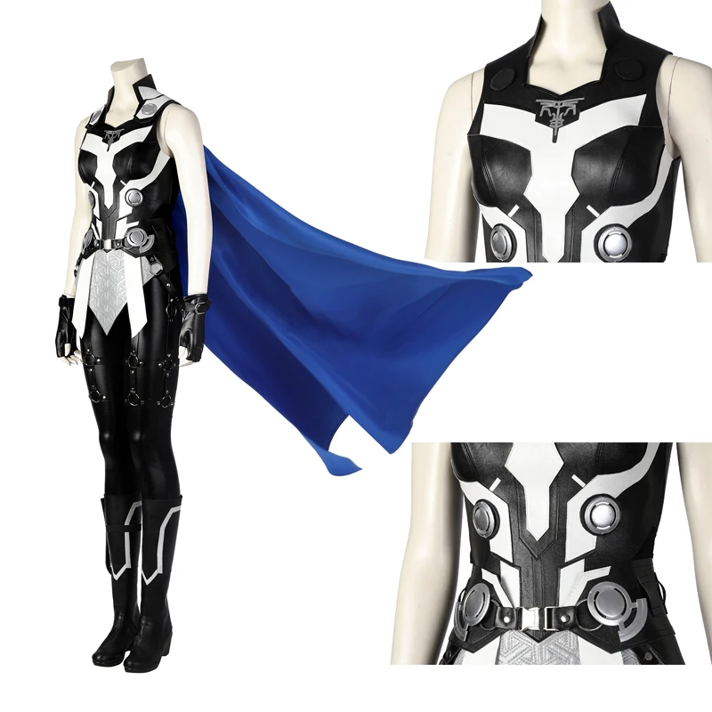 

2022 New Movie Love and Thunder Valkyrie Cosplay Costume Chest Armor With Combat Gear Halloween Costume Performance Outfit