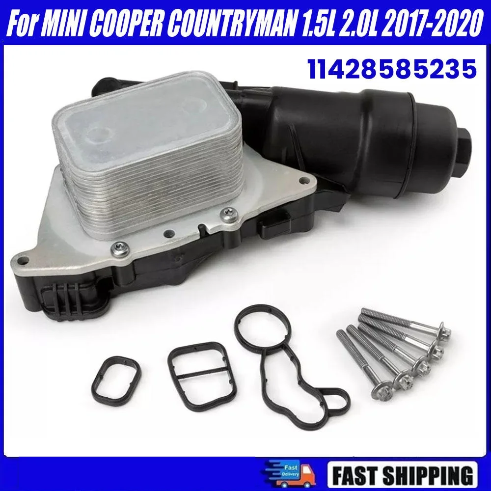 Engine Oil Cooler Filter Housing 11428585235 11428511391 For BMW 2 Series F46 X1 F48 X2 F39 MINI F56 F55 Clubman F54