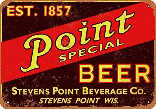 

Metal Sign - Point Beer - Vintage Look