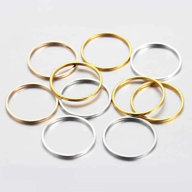 Metal Jewelry Making Findings Accessories  Metal Rings Jewelry Making 10mm  - Jewelry Findings & Components - Aliexpress