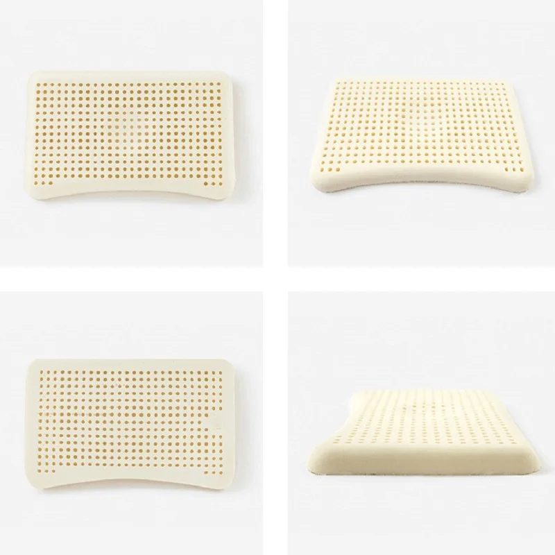 JFLEGAL 0-3 Years Old Newborn Latex Baby Pillow 100% Cotton Pillowcase Babies Almohadas Para Dormir Oreiller Kussen 6