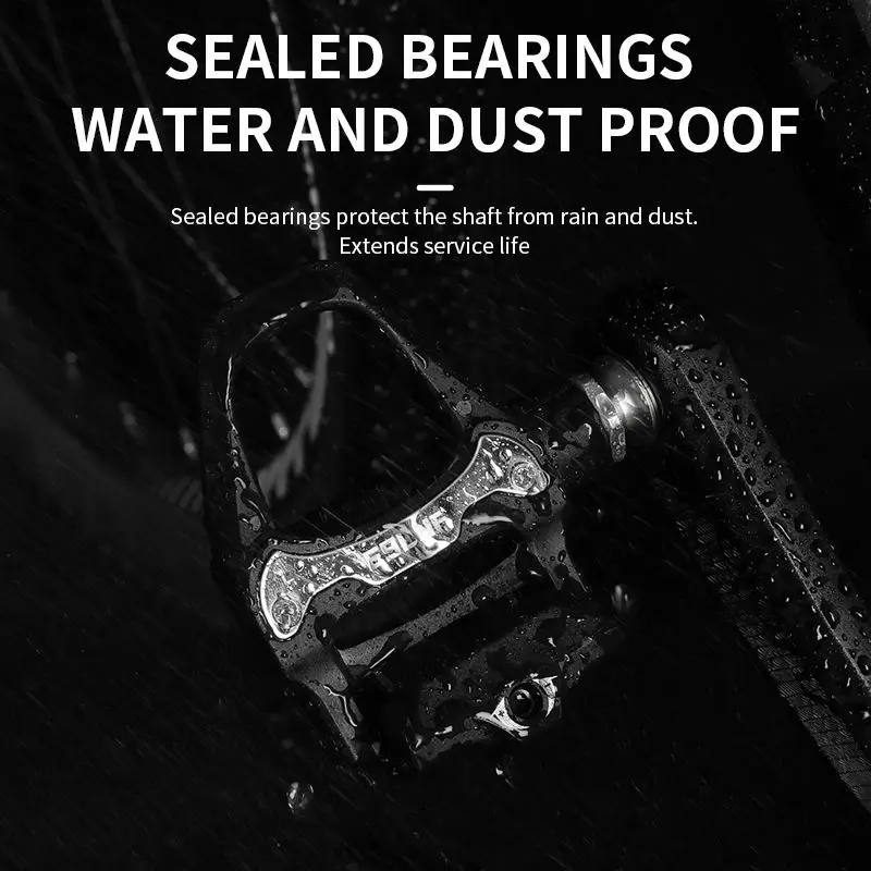 Bicycle Pedals Self-Locking for Mountain Road Bike