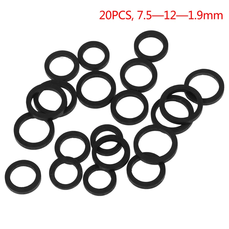 20PCS Mixed Idle Tire Wheel Belt Loop Ldler Rubber Ring for Cassette Deck Recorder Tape Stereo Audio Player