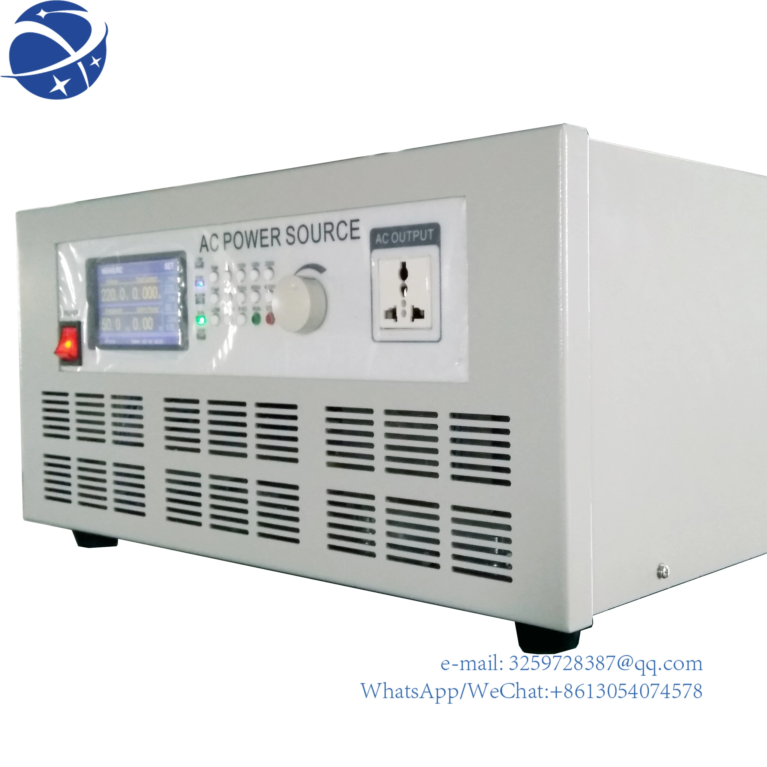 

YYHC AC Power Source PA9520 0-300V 0-2KW single phase three phase Program Control Variable Frequency AC Power Supply