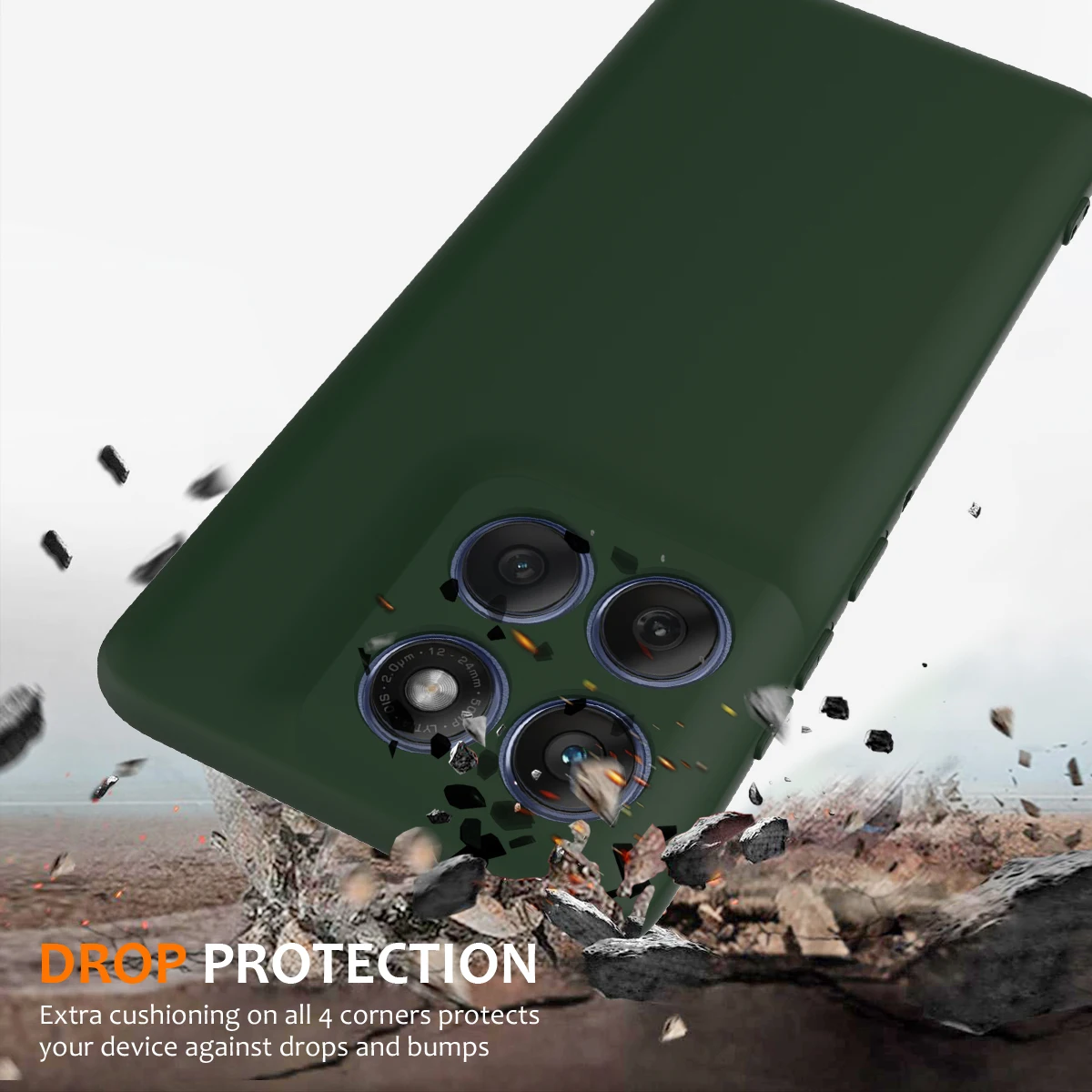 Enhanced Liquid Silicone Magnetic Case with Skin-Feel Lanyard and Soft Anti-Fall Protection