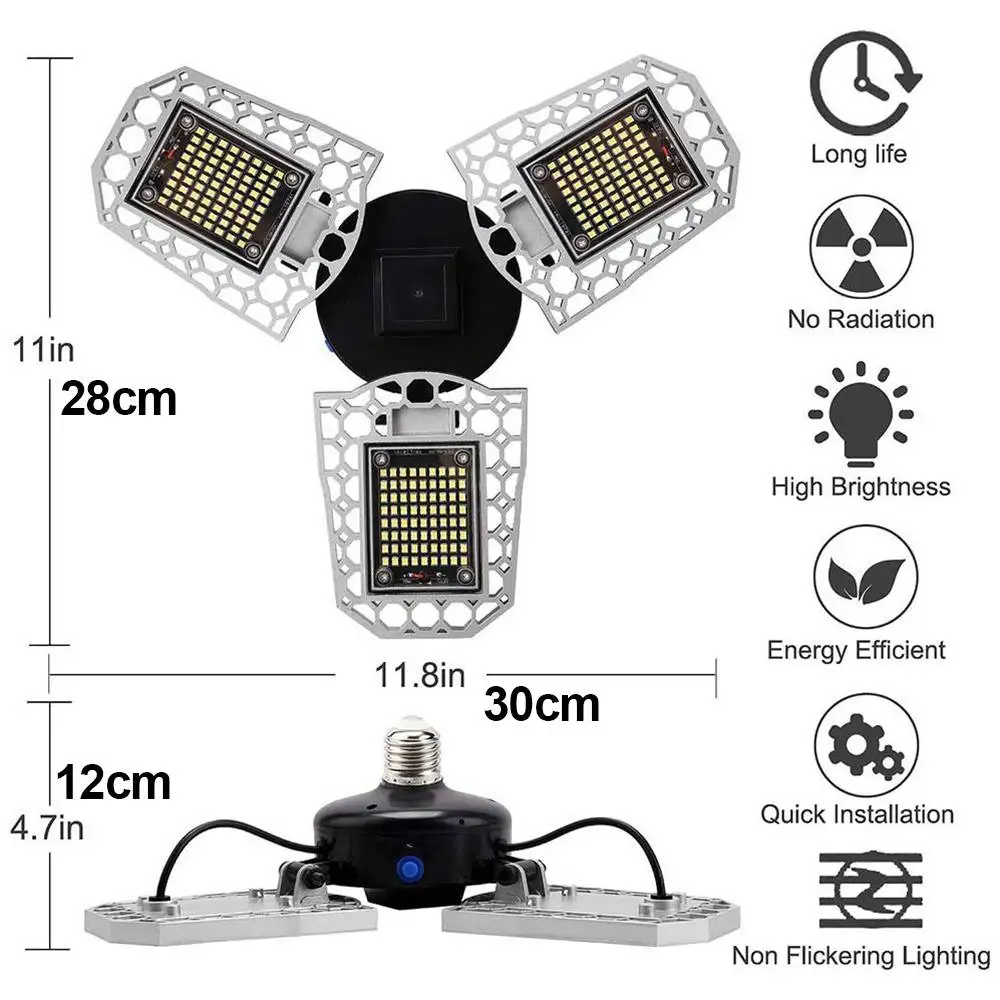 Рисунок 4 - Светодиодные лампы для гаража