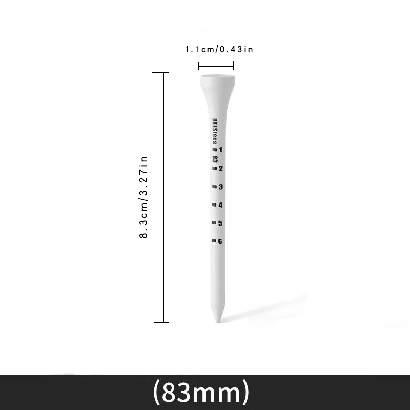 15pcs 83mm Tees