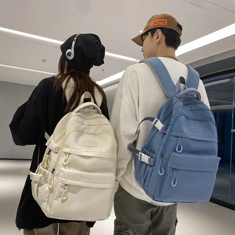 Large Capaci Casual Travel Men's Bapa Canvas School Bag for Junior And High School Students ex Youth oulder Bag