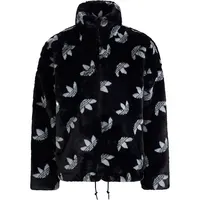 Veste de sport à capuche en fausse fourrure Adidas Originals pour homme HI4656 5