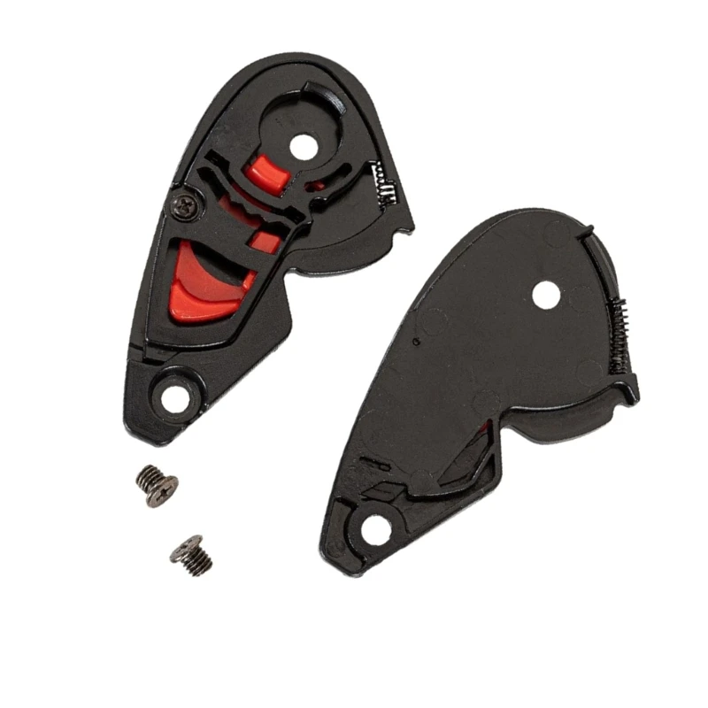 

2 шт. сменные щитки для лица, аксессуар для мотоциклетного шлема, совместимый с QIKE 111, монтажная база для объектива экрана