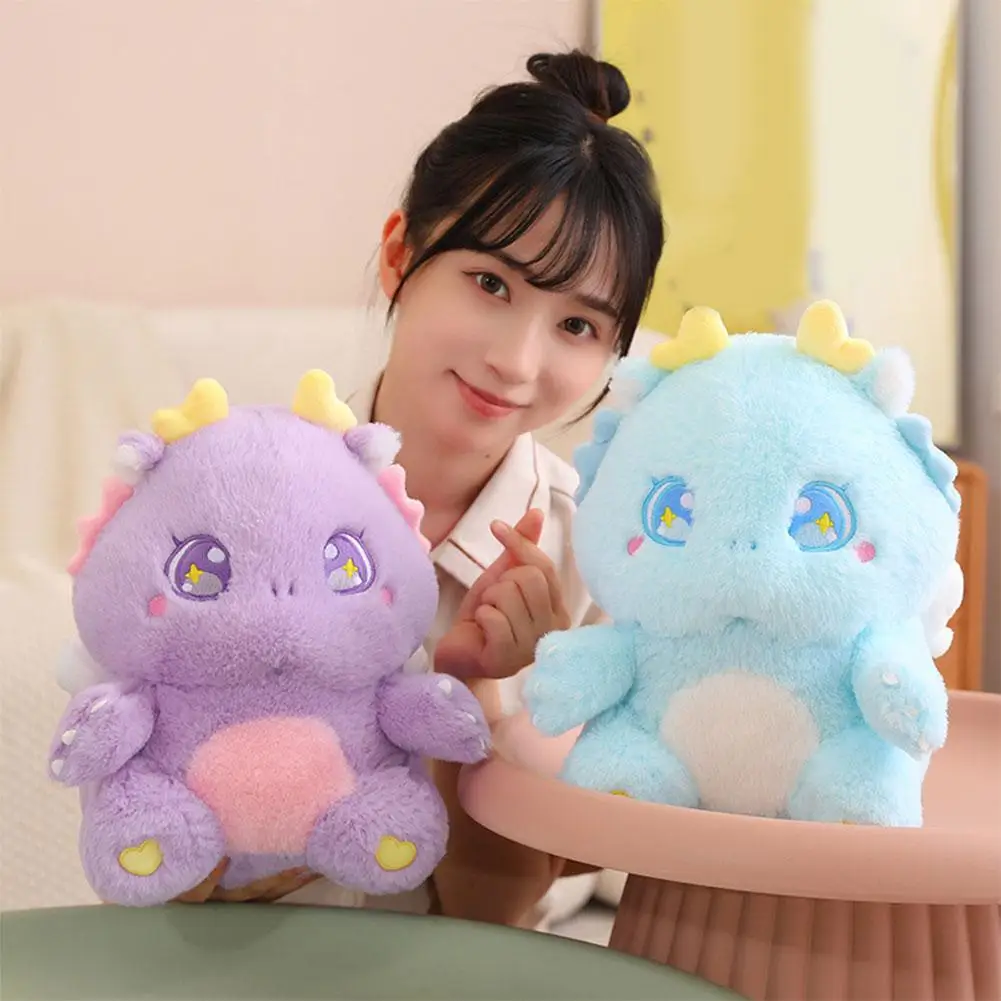 

Cute Plush Toy Dragon Kawaii Animal Mascot 2024 New Year Gift For Kid Girls K1z3