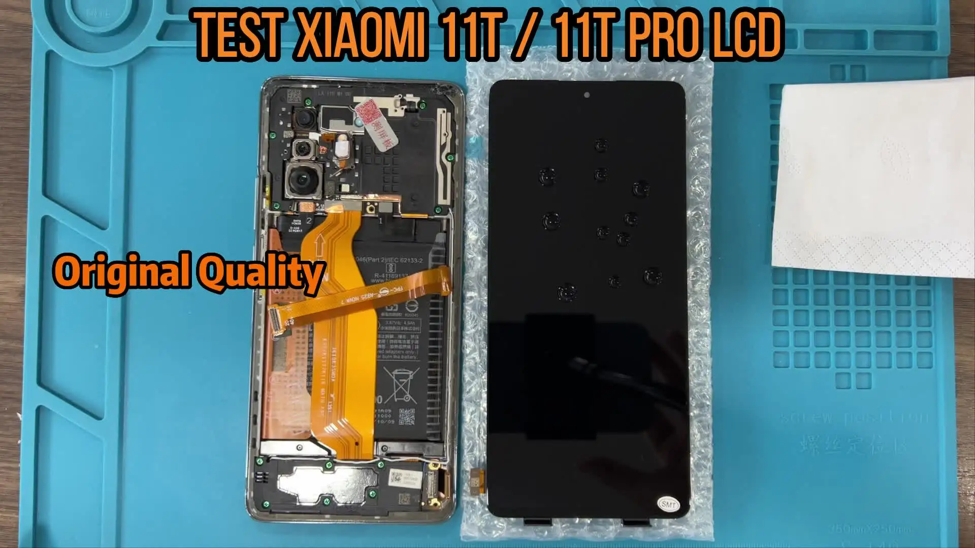 AMOLED For Xiaomi Mi 11T Pro LCD 2107113SG Display Touch Screen