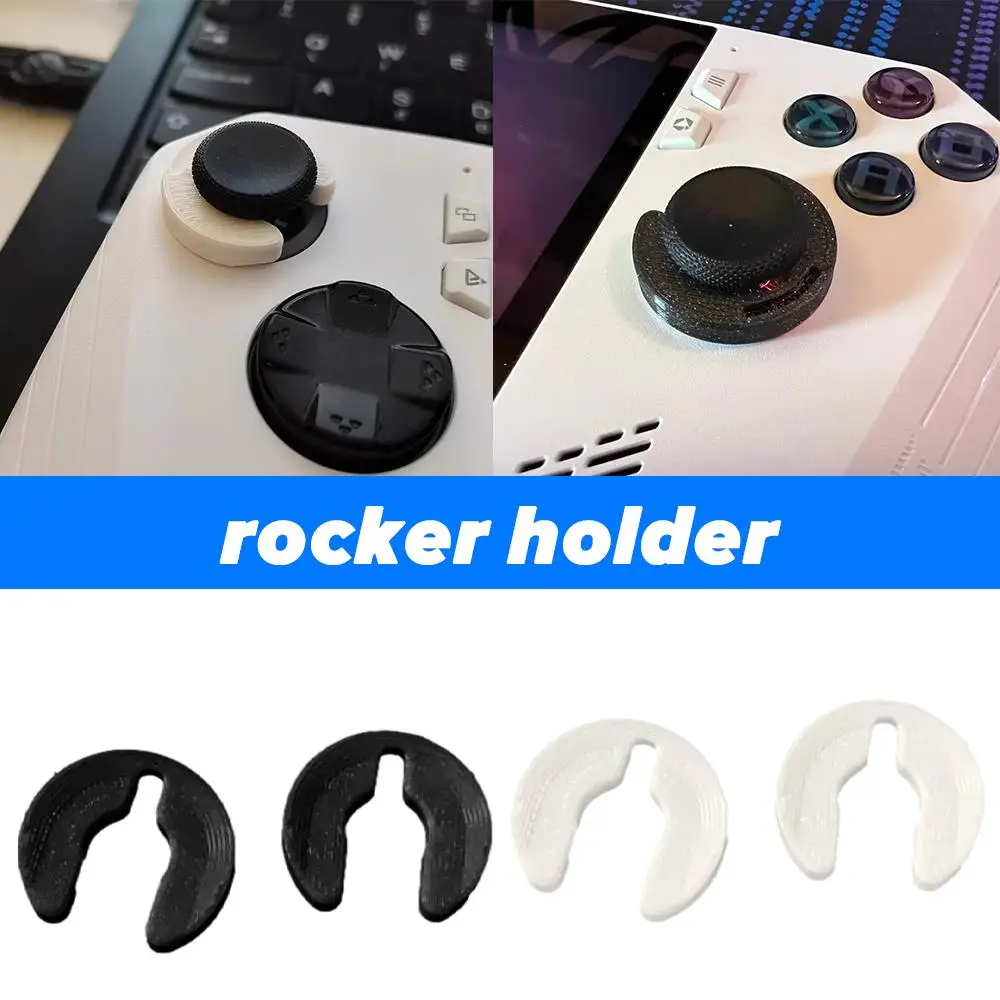 1 Paio Per Rog Ally Rocker Holder Prevenire Il Tuo Per Asus Rog Ally Da Ottenere Stick Drift Balck / White E1T3