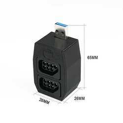 SNAC Adapter for Enhanced 2 - Player Gaming Experience on MiSTer FPGA (NES - 2 - 1 - Adapter)