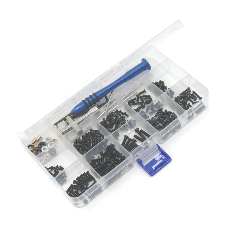 Metal Upgrade Retrofit Screw Tool Box For WLtoys RC Car Parts