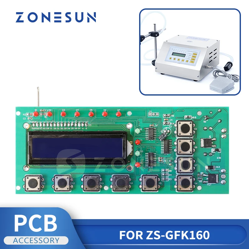 

ZONESUN PCB Accessory for ZS-GFK160 Liquid Filling Machine