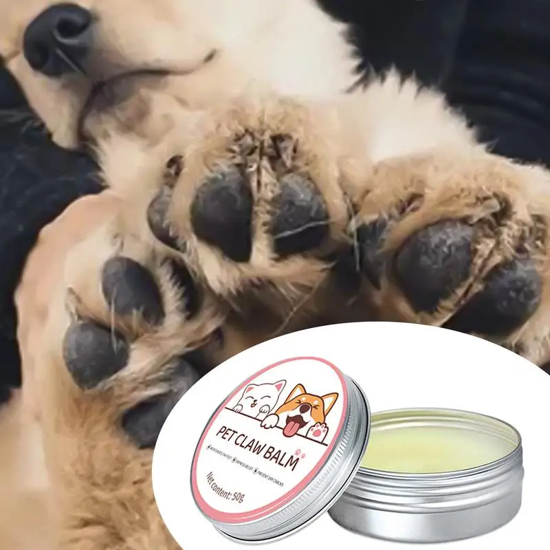 Bálsamo para la nariz y la pata de , crema protectora para patas de , crema hidratante para pies de Mascota, reparación de pies con grietas, accesorios para mascotas - Imagen 4