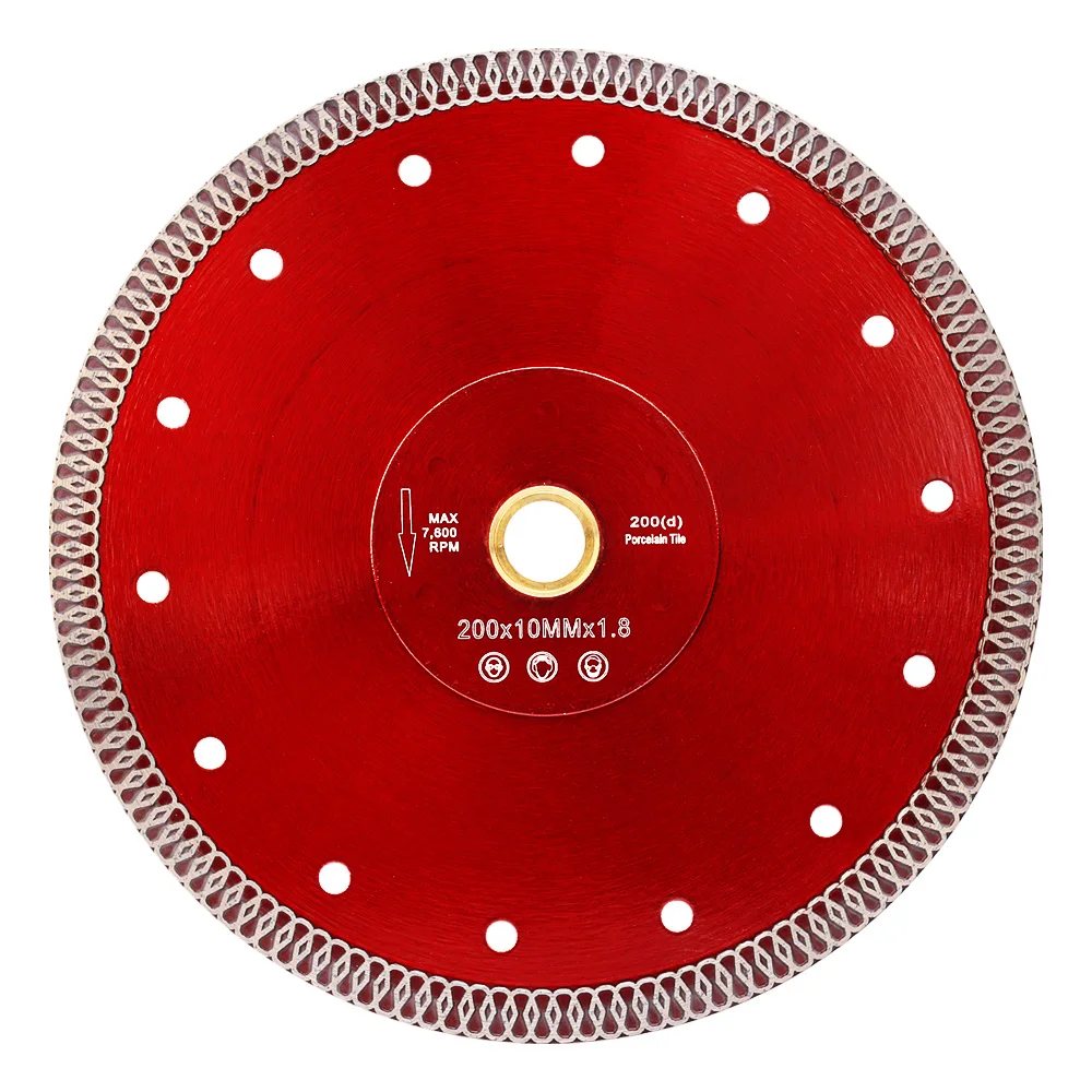 Therwen 25-Pack 4.5 Inch Diamond Saw Blades For Tile - Thin Cut Blades For Angle Grinder, Porcelain & Ceramic - View #7