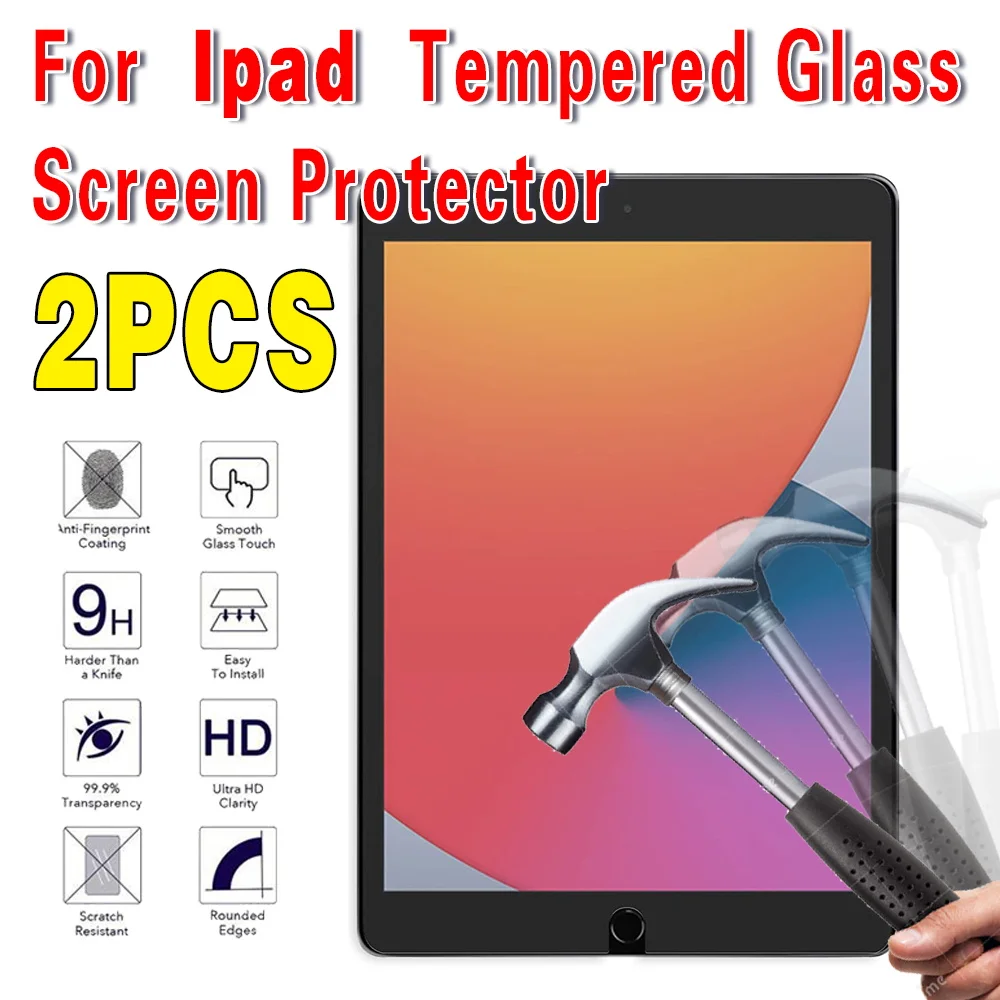 Vidro Temperado Protetor de Tela Ipad 102 97 10. 10.9 11 Air Mini 20232023 2023 2023 Pcs