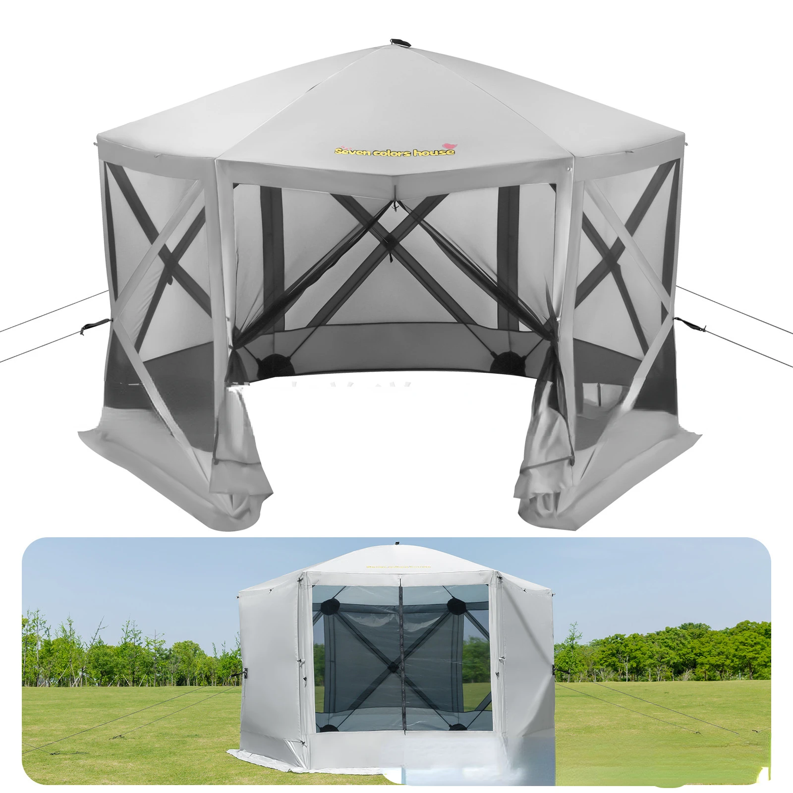 

Автоматический Портативный навес от комаров на 6, 8, 10 человек