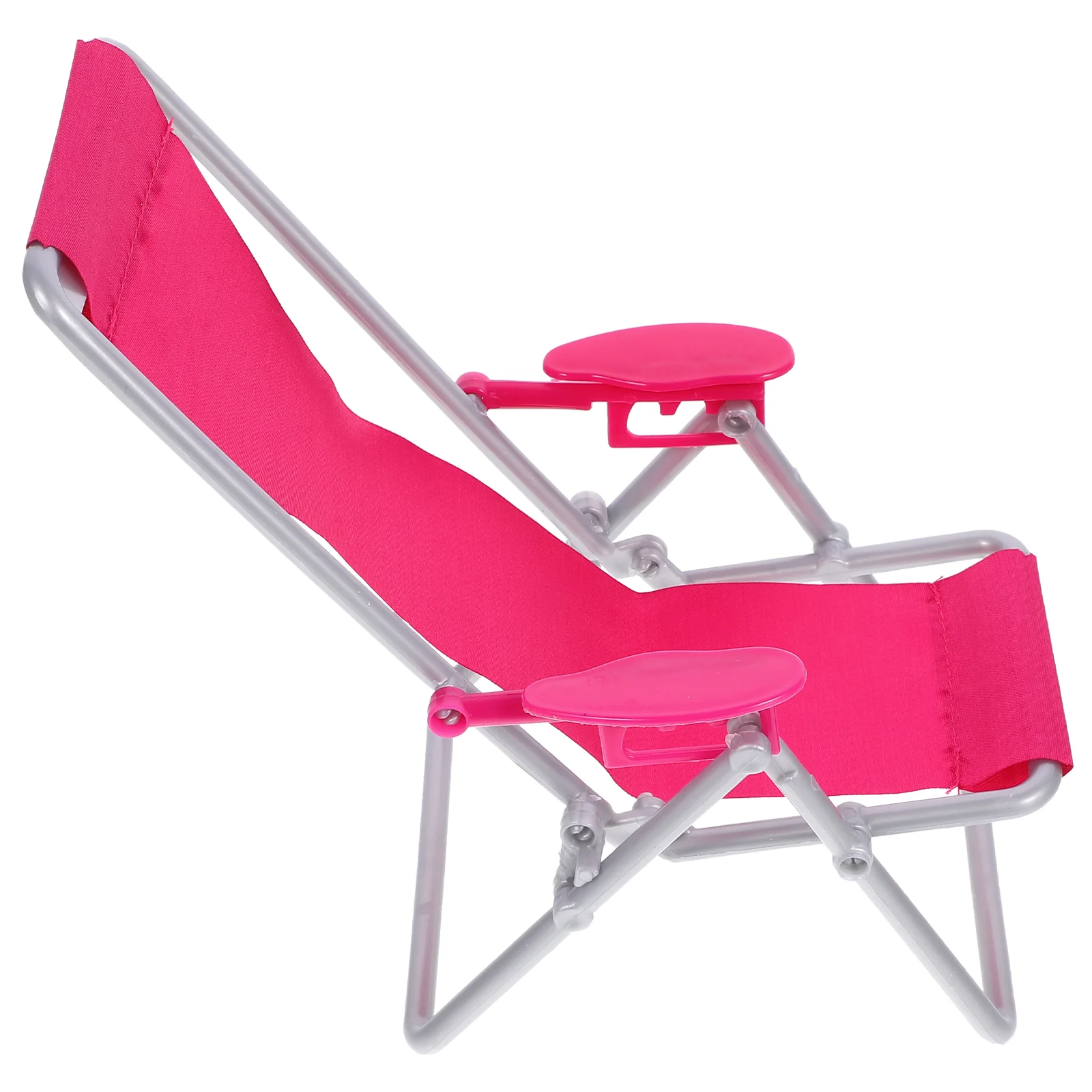 Chaise Lounge Mini Outdoor Chair Reclining Deck Princess Folding Bed Simulation