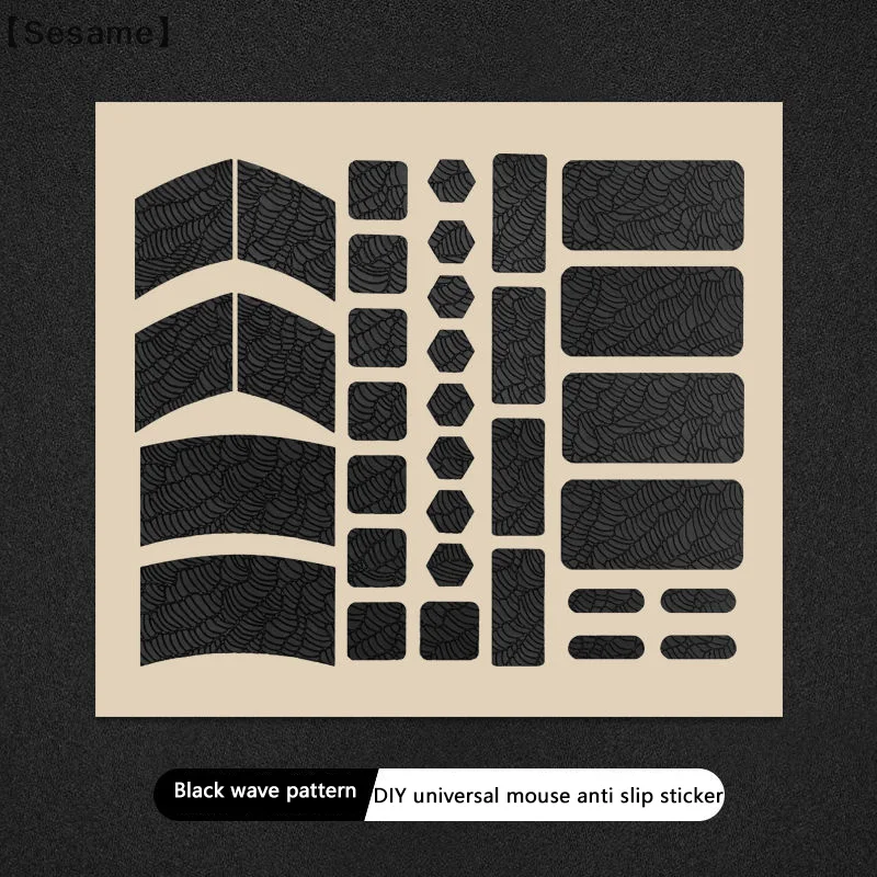 미끄럼 방지 땀 흡입 마우스 그립 테이프 스케이트 스티커, E 스포츠 게이머용 범용 게이밍 무선 마우스용