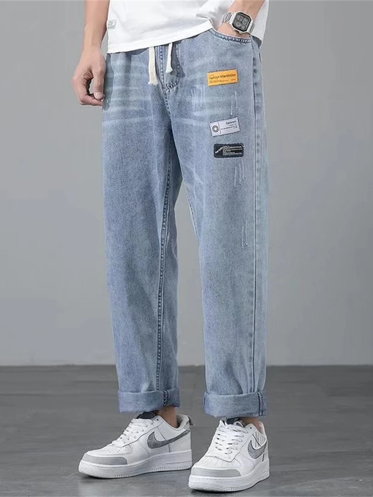 Men's trousers new men's casual pants in the fall and winter sports jogging clothes pants harajuku comfortable trousers jeans