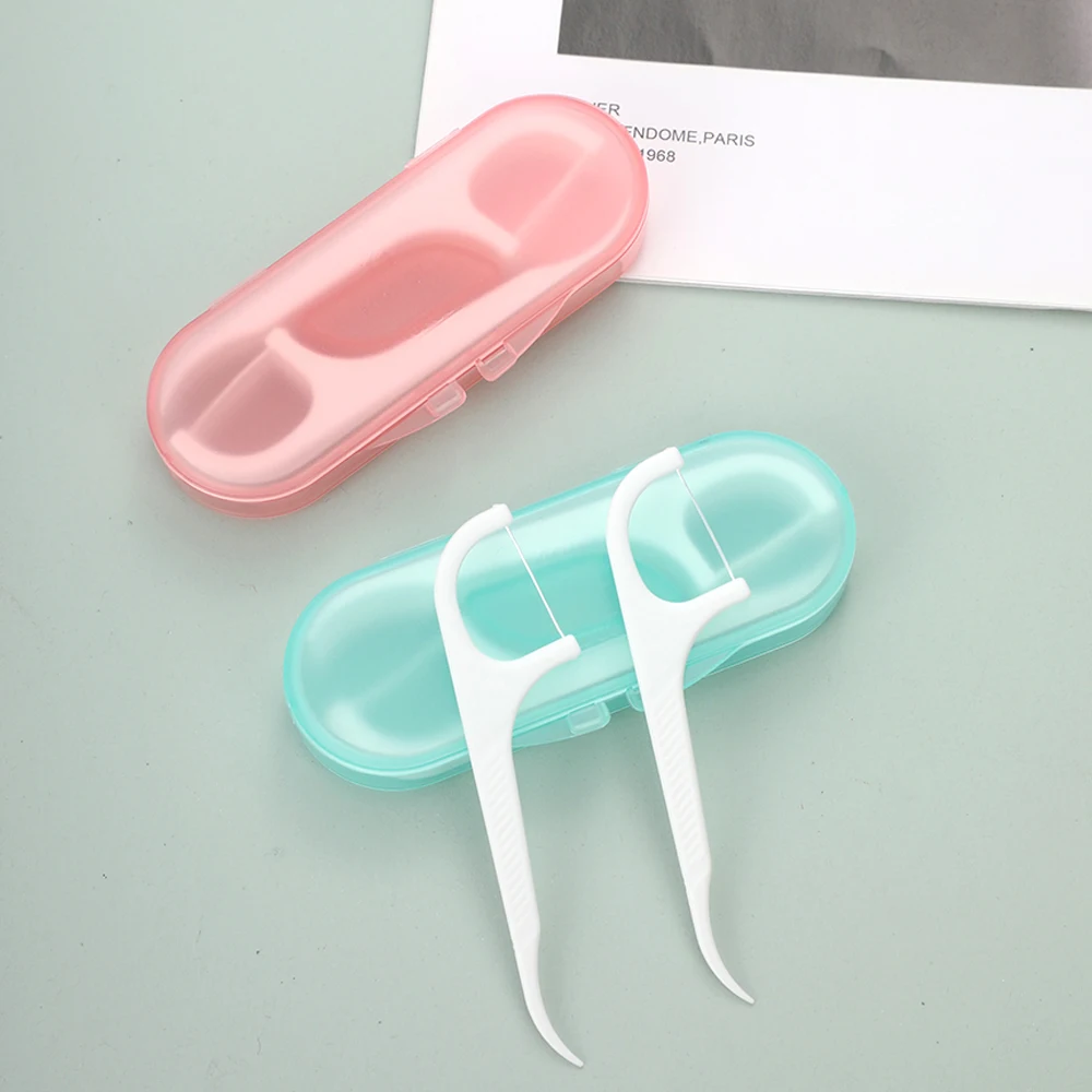 10pcs/box Mini Dental Floss Disposable Cleaning Tools For Teeth Portable Dental Floss Toothpick Oral Hygiene Care Supplies dental floss dental cleaning tools