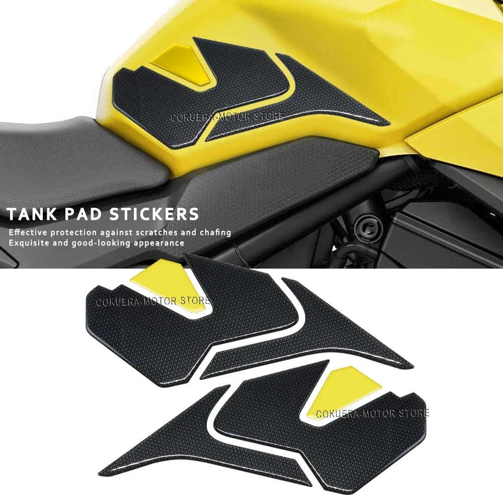 

Motorcycle accessories Non-Slip Side Fuel Tank Stickers Pad Rubber Sticker For HONDA CB750 CB 750 HORNET 2023
