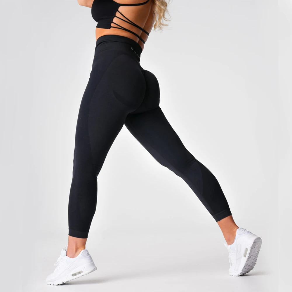 2.0 NVGTN Black Seamless Leggings for Women Leggings Seamless Gym