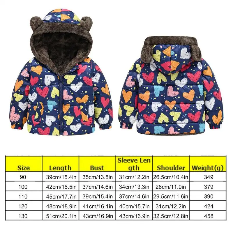 Boys Winter Jacket Kids Outerwear Winter Jacket With Hat Warm Thick Jackets For Camping Mountain Climbing Outdoor Activities