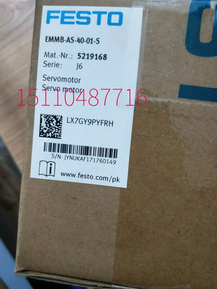 

Festo FESTO Серводвигатель EMMB-AS-40-01-S 5219168 оригинальный запас