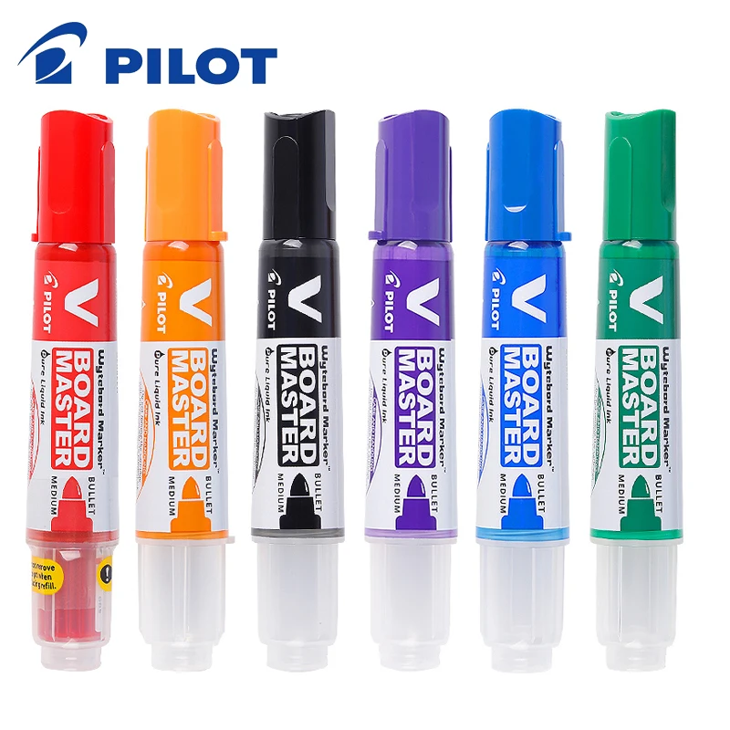 

Pilot Whiteboard Marker 2.3mm (Medium Bullet) Refillable Liquid Ink Whiteboard School & Office Supplies Safe!