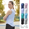 Breathable Anti-Sweat Women Sports Fitness Tank Top Cross Border Yoga Running Quick Dry Sleeveless Marathon Athletics Tank Top 1