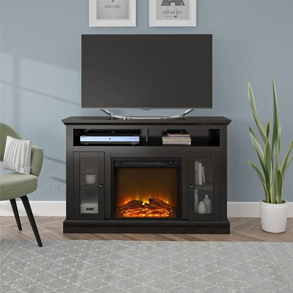 Chicago Electric Fireplace TV Console for TVs up to a 50", Espresso